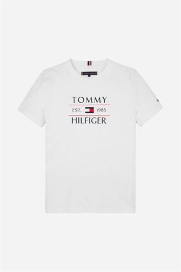 Tommy Hilfiger Flag T-shirt - Vit